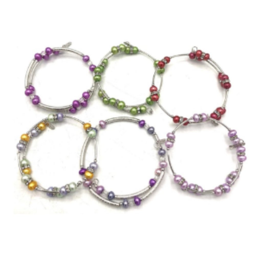 3/$35 đź’— Swarovski Genuine Cultured Pearl Bracelets - Picture 2 of 2